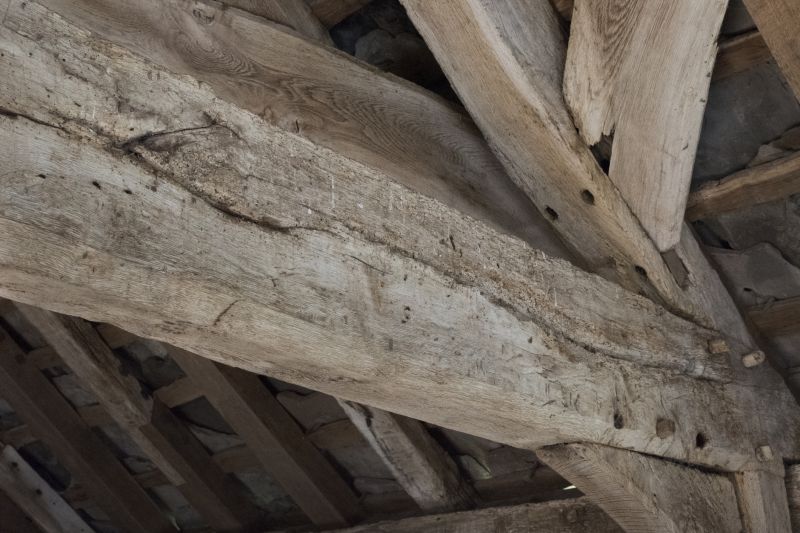 Damaged Patio Beams
